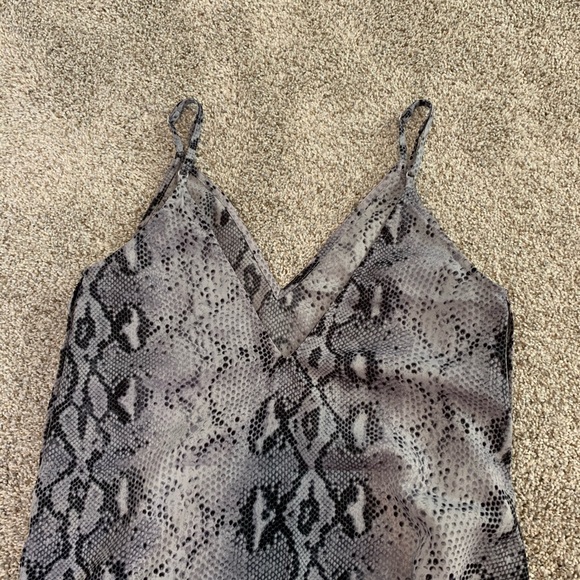 Snake print Mini dress - Picture 5 of 7